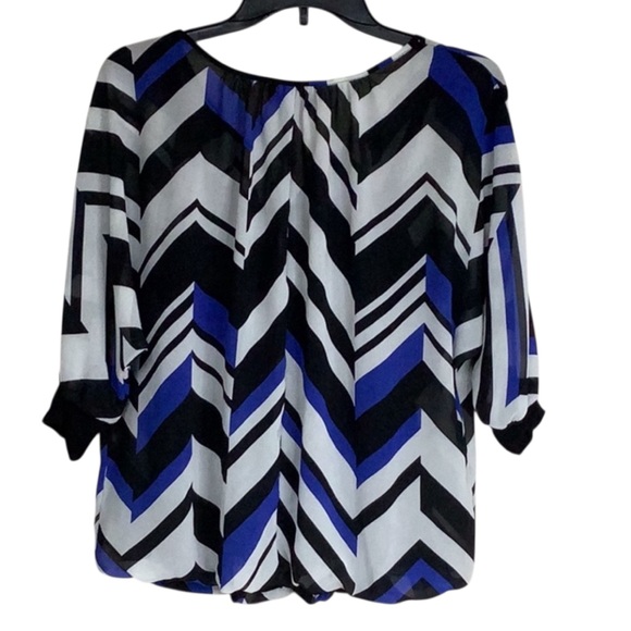 By & By Multi-color Blouse - Picture 2 of 6